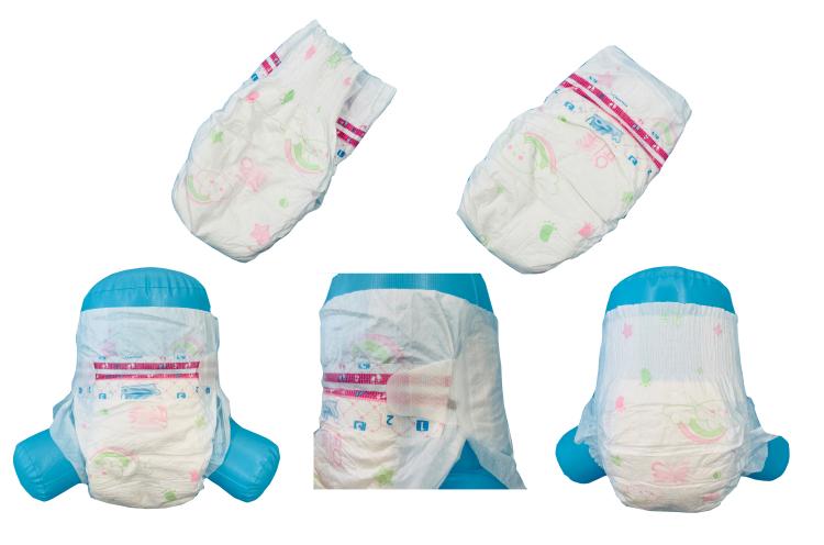 Frontal Tape Baby Diapers