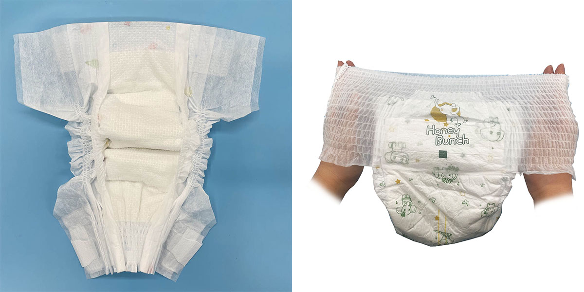 Couches adhésives ou culottes d'apprentissage : choisir la bonne taille avec XIAMEN HONGFUTAI