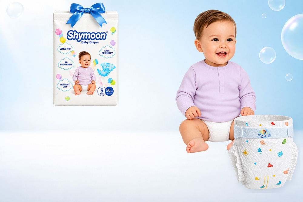 Couche bébé jetable