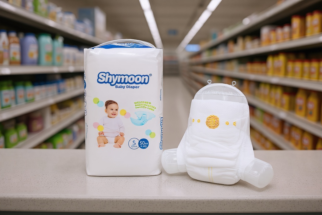 Couche bébé jetable