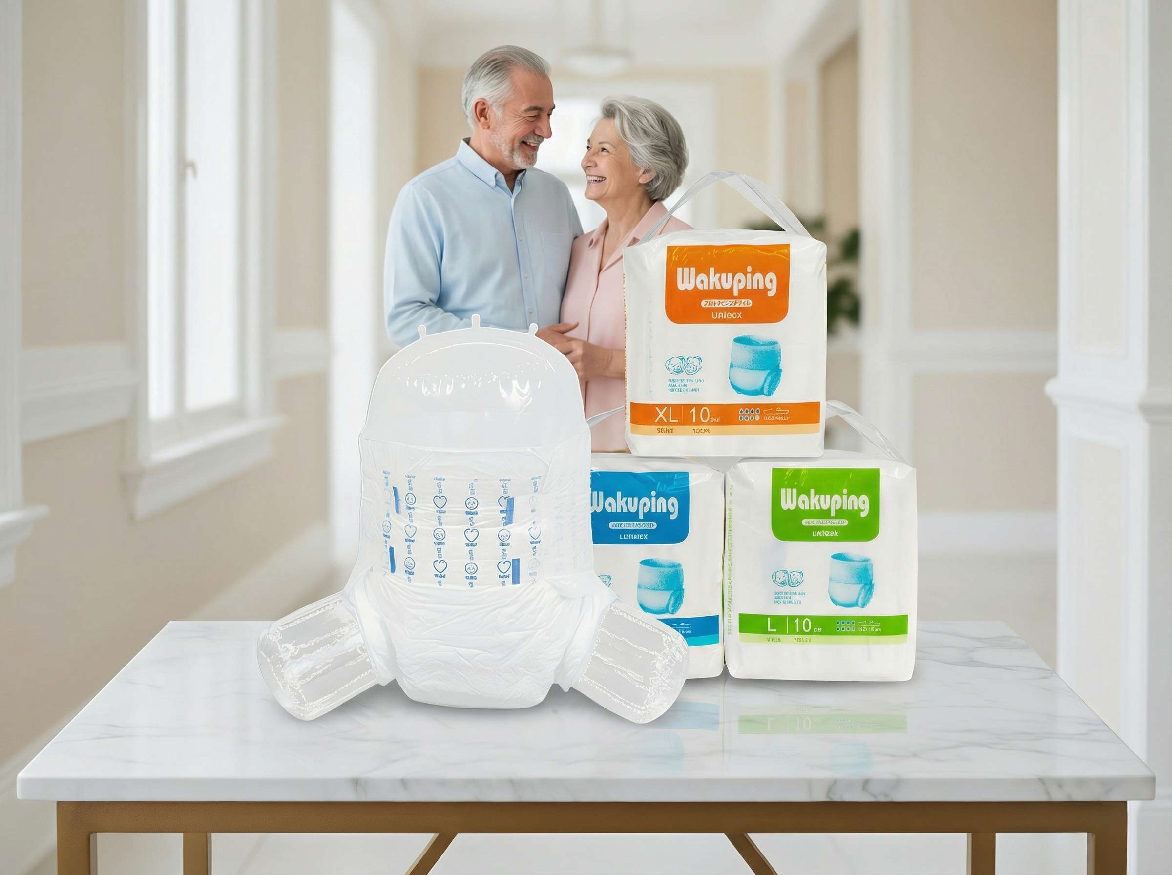 Couche adulte jetable